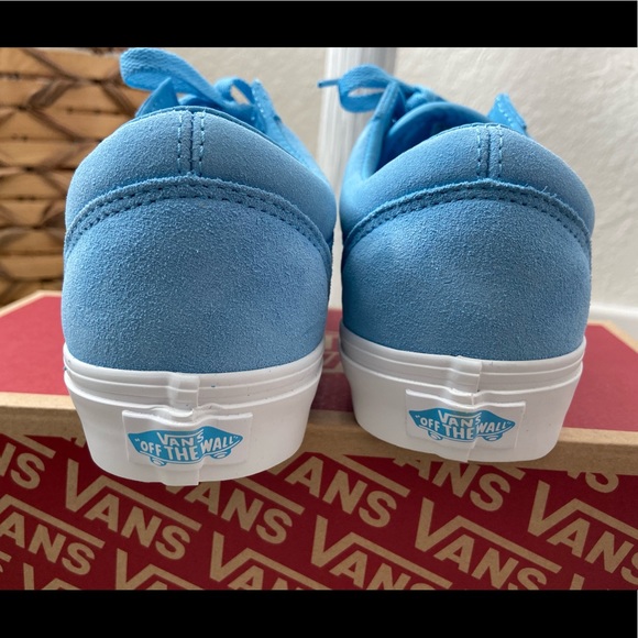 Vans Shoes Baby Blue Vans Poshmark